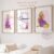 Set of 3 Personalised bedroom Prints / Rapunzel A5 A4 A3 / Unframes