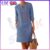 Cotton Linen Casual Dress Solid Color Ladies Loose Fit Half Sleeve Vacation Suit