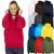 Ladies Loose Fit Hoodie Zip-Up Jacket Unisex Plus Size UK 10 to 28 *UK STOCK*