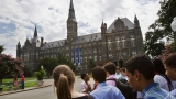 U.S. government cannot deport Georgetown scholar until court rules, judge orders : NPR