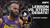 LeBron James vs. Steph Curry