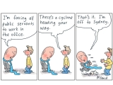 CARTOONS: Dutton's dodging cyclones
