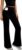 Womens Flared Leggings,High Waist Flared Trousers Women with Pockets,Stretch Bootcut Yoga Pants for Women Ladies Black Flare Leggings for Gym Sports Workout