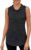 Gyabnw Women’s Sleeveless Hooded Tank Top Quick Dry Lightweight Gym Vest with Drawstring Round Neck for Yoga, Running and Workout