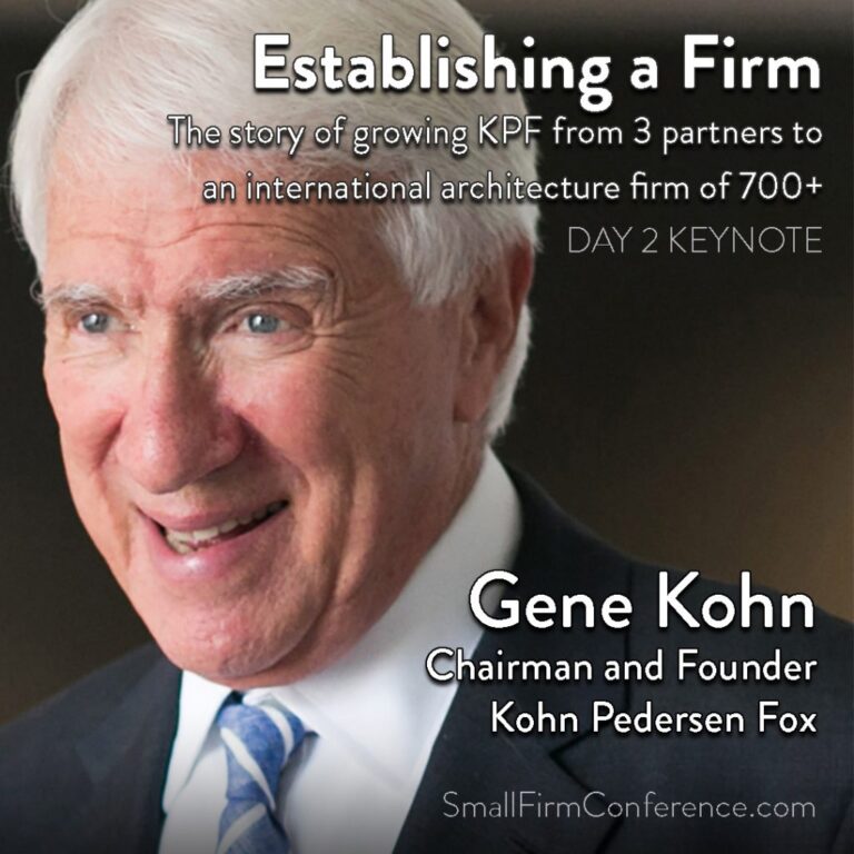 Establishing a Firm with Gene Kohn of KPF