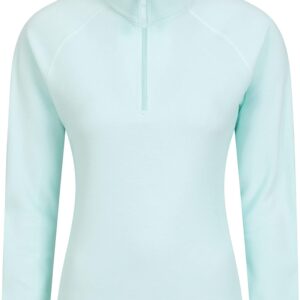 Mountain Warehouse Montana Womens Microfleece – Breathable Ladies Sweater, Quick Drying Pullover, Warm Fleece Jacket, Half Zip – For Spring Summer, Travelling, Outdoors