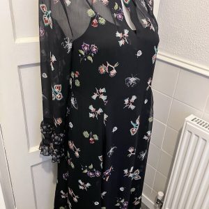 Women’s Marks And Spencer Dress Multicolour Floral Dress Size 12