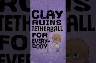 CLAY RUINS TETHERBALL FOR EVERYBODY #nostalgia #70s #comics #art #animation #illustration #humor