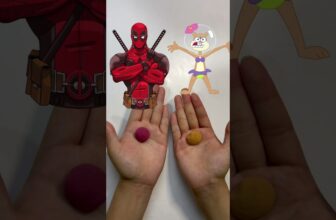 Clay Mixing #cartoon #clay