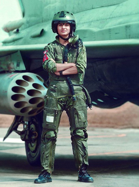 Lt Avani Chaturvedi, IAF Female Mig-21 Fighter Pilot