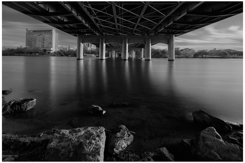 The Pedestrian Bridge in Austin, Tx