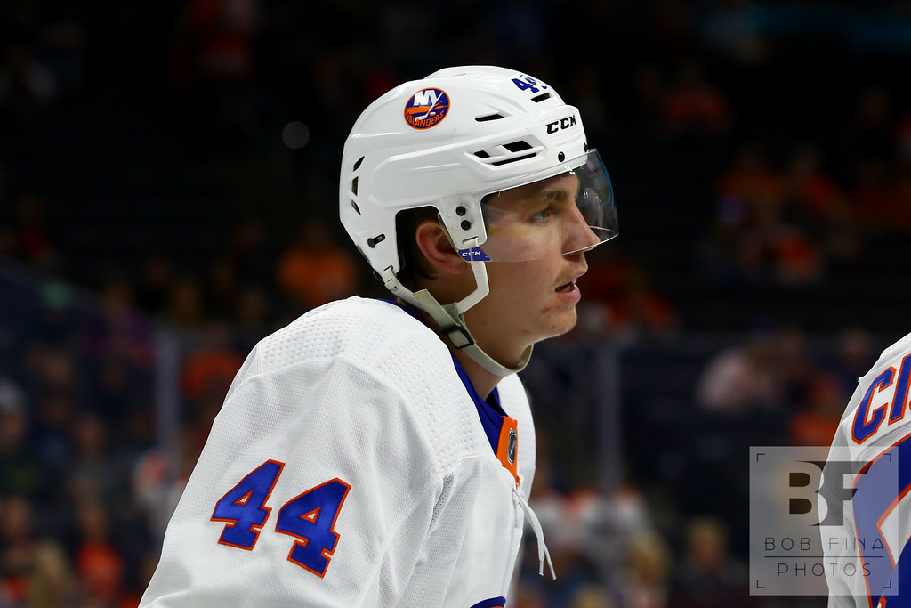 NHL 2019 – Sept 16 – NYI vs PHI – Sebastian Aho #44 of the New York Islanders