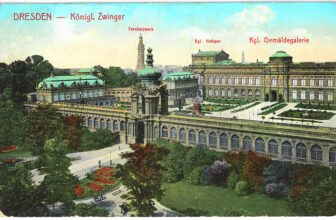 Dresden – Panorama Prior to 1910. And an American Executio…