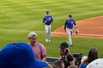 Pete Crow-Armstrong and Ian Happ