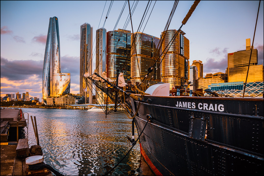 The James Craig on Christmas Eve, 2024 | Last night in Sydne…