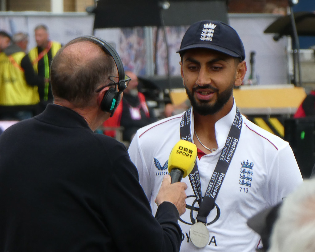 The post-match interview
