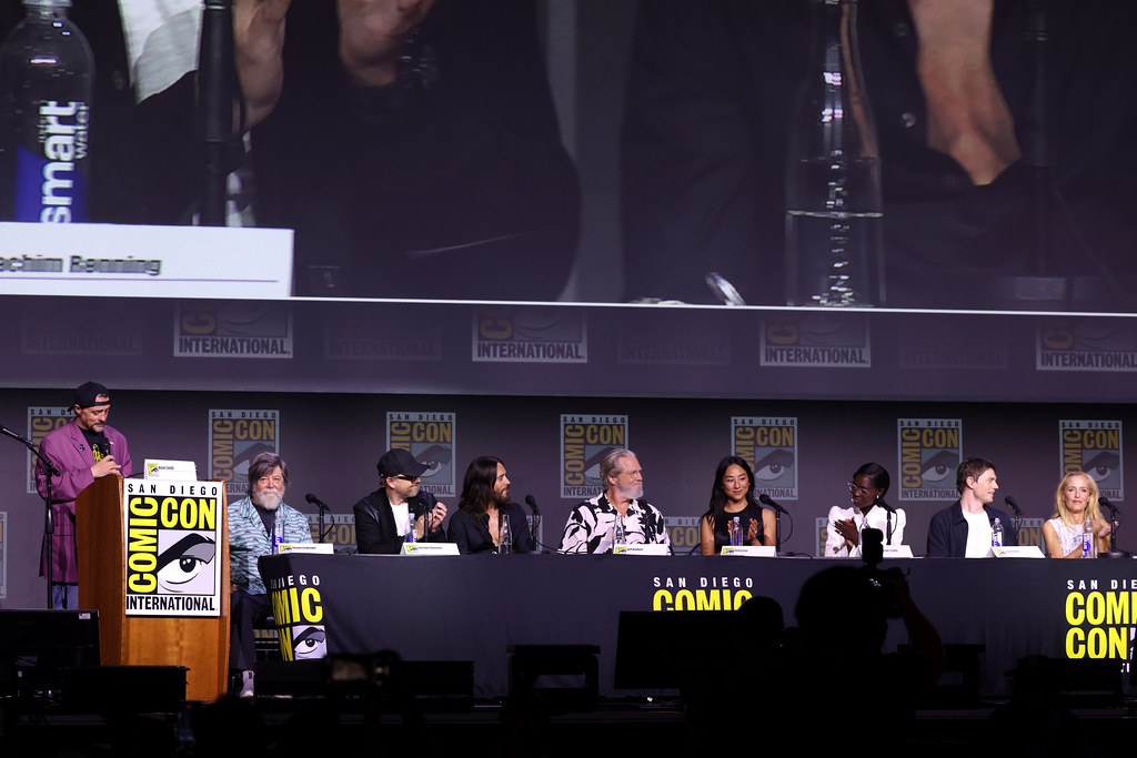 Jared Leto, Jeff Bridges, Greta Lee, Jodie Turner-Smith, E…