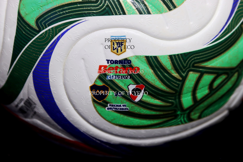 TRIONDA FIFA WORLD CUP UNITED 2026 ADIDAS OFFICIAL  MATCH BALL  ARGENTINA LPF TORNEO CLAUSURA BOCA JRS. VS RIVER PLATE 24