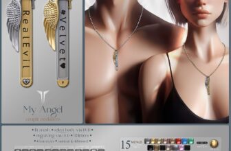 My Angel Couple Necklaces – Fit Mesh | Available at the Cupi…