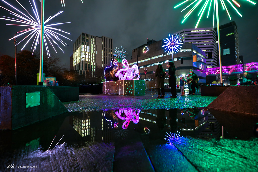 Portland Winter Light Festival 2026 | I enjoy being out in t…