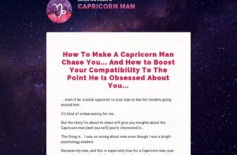 Capricorn Man Secrets by Relationship Astrologer Anna Kovach