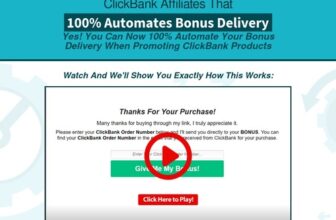 ClickBank Bonus Automator &mdash; ClickBank Bonus Automator