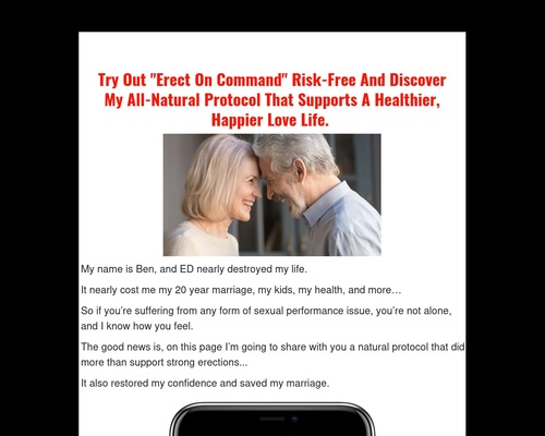 ED Elixir The Most Explosive New Mens Health Offer