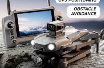 8K GPS FPV Drone,Touch Screen Remote,5G Video,Dual Batteries,Auto Return Home