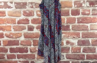 INC Dress Womens Multicolor Medium Boho Floral Asymmetric Casual Halter Sundress
