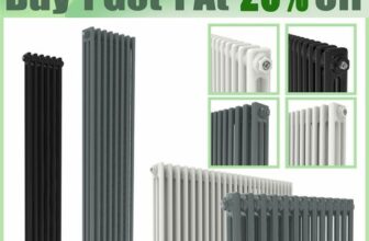 Traditional 2 3 4 Column Radiator Vertical Horizontal Heating Cast Iron Style UK