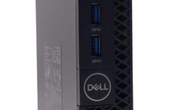 Dell OptiPlex 3070 Micro PC, Core i5 9th Gen, 8GB RAM, 256GB SSD, Windows 11
