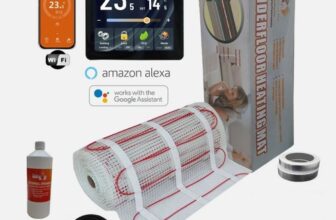 Electric underfloor heating Mat Kit 200w Mesh mat Systems all sizes available