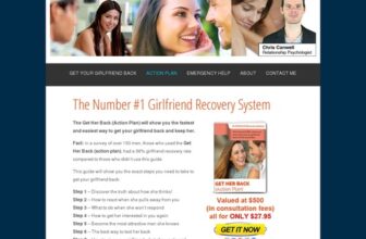 The Get Her Back (Action Plan) – Get Your Girlfriend Back Today