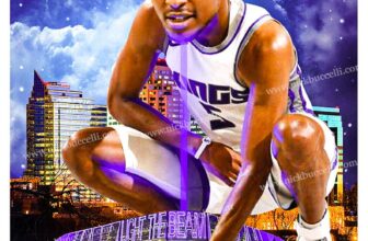 deaaron_fox_sacramento_kings_golden_1_center_nba_basketball_city_skyline_architecture_buccelli_wm