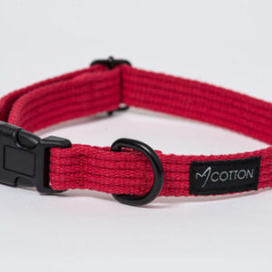 Gor Cotton Collar Small Red 1.5cm – Default Title