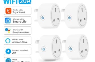 Smart Life WiFi Plug for Google Home Amazon Alexa 20A Wireless Power SocketView