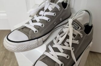 Converse Chuck Taylor All Star In Charcoal Grey Women’s Size 4