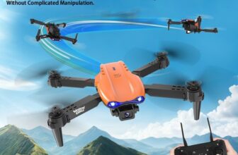 Drone 2026 4K HD Dual Camera WiFi FPV RC Foldable Quadcopter + 4 Batteries