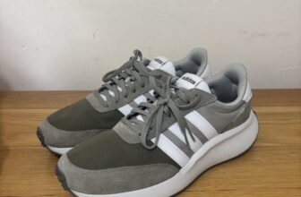 Adidas IF4428 Run 70s Lifestyle Trainers UK 9.5 EU 44 Khaki Grey White
