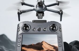 4.5″ Screen Brushless X226 Drone Optical Flow HD Camera RC Quadcopter 2/3Battery