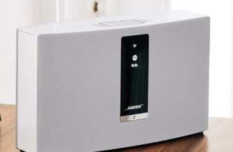 Bose SoundTouch 20 Series III Smart Speaker Wi-Fi Bluetooth Remote White/Grey