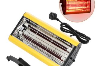 2500W Infrared Paint Curing Lamp for Drying Hot Paint Dryer Heating Lamp Heater