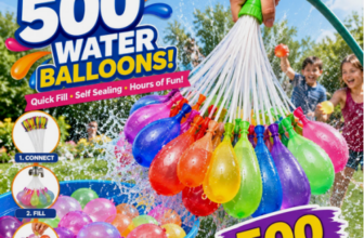 500 Water Balloons Quick Fill Self Sealing Summer Splash Party Garden Kids Toy