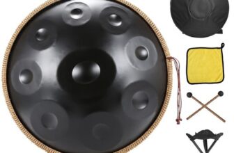 New Adult Handpan Drum 18 inch 9 Notes 440Hz G Minor Kurd Steel Handpan Drum—