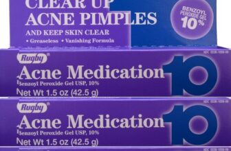 Rugby Acne Gel Benzoyl Peroxide 10% -1.5oz Tube -3 Pack -Expiration Date 09-2027
