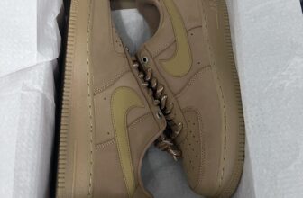 Nike Air Force One Trainers Shoes UK Size 7 wheat shoes  Lot Shoes Sneakers