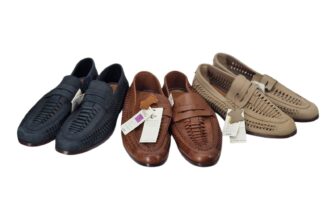 M&S Nubuck Woven Mens Loafers RRP £49.00