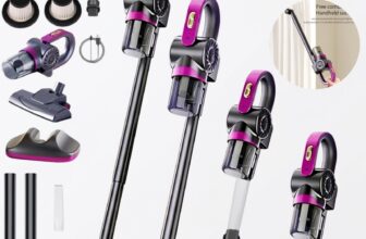 4-in-1  Cordless Vacuum Cleaner 120W Handheld Stick Rechargeable Pet Hair Car