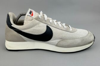 Nike Trainers Mens UK 13 Cream White Black Suede Mesh Retro Daybreak Style