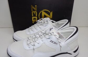 Zeba Mens New Slip Ins White Casual Trainers Shoes Gym RRP £110 UK Size 13